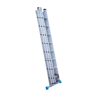 Eurostairs Reform ladder driedelig recht 3x8 sporten