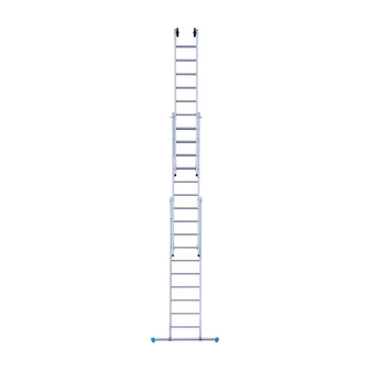 Eurostairs Reform ladder driedelig recht 3x8 sporten