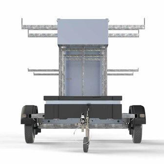 Steigeraanhanger 250 cm afsluitbaar