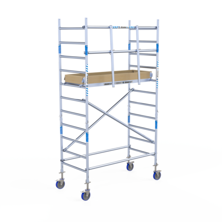 Rolsteiger Alumexx Light 90x190 4,2m werkhoogte tegen de gevel