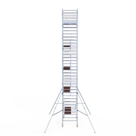 Rolsteiger Standaard 135x250 11,2m werkhoogte dubbele voorloopleuning