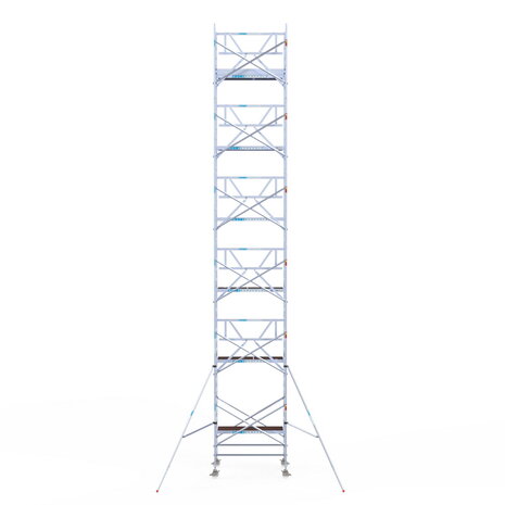 Rolsteiger Standaard 135x190 13,2m werkhoogte enkele voorloopleuning