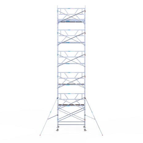 Rolsteiger Standaard 135x250 12,2m werkhoogte enkele voorloopleuning