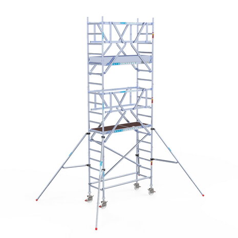 Rolsteiger Standaard 75x190 6,2m werkhoogte dubbele voorloopleuning