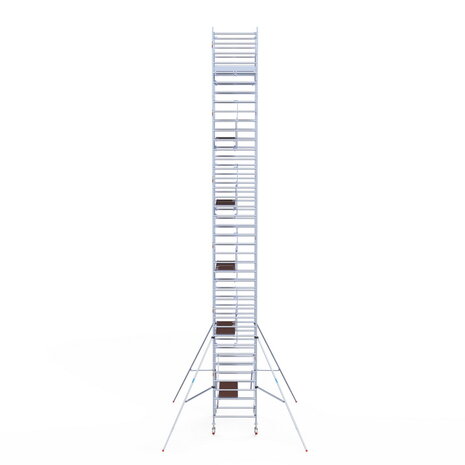 Rolsteiger Standaard 135x190 13,2m werkhoogte carbon vloer dubbele voorloopleuning