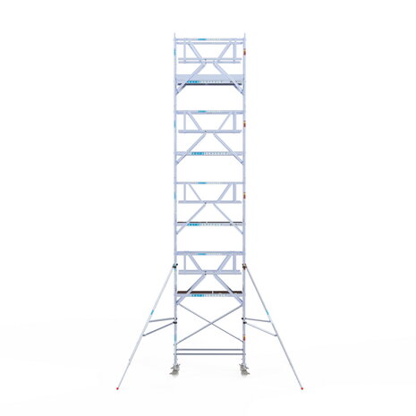 Rolsteiger Standaard 75x190 10,2m werkhoogte carbon vloer + dubbele voorloopleuning