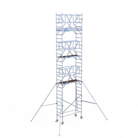 Rolsteiger Standaard 75x190 9,2m werkhoogte carbon vloer + dubbele voorloopleuning