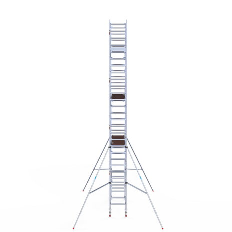 Rolsteiger Standaard 75x250 9,2m werkhoogte carbon vloer + dubbele voorloopleuning