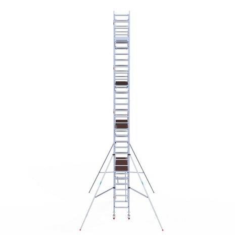 Rolsteiger Standaard 75x305 10,2m werkhoogte carbon vloer + dubbele voorloopleuning