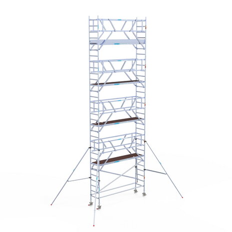 Rolsteiger Standaard 75x305 10,2m werkhoogte carbon vloer + dubbele voorloopleuning