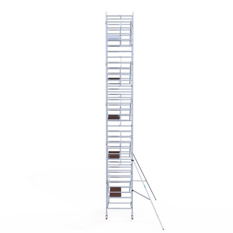 Rolsteiger Standaard 135x190 11,2m werkhoogte carbon vloer + enkele voorloopleuning