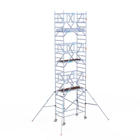 Rolsteiger Standaard 90x190 8,2m werkhoogte carbon vloer + dubbele voorloopleuning