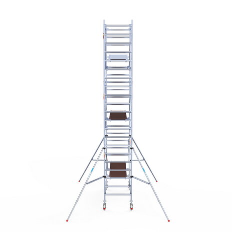 Rolsteiger Standaard 90x250 7,2m werkhoogte carbon vloer + dubbele voorloopleuning