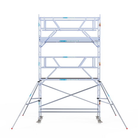 Rolsteiger Standaard 90x305 6,2m werkhoogte carbon vloer + dubbele voorloopleuning