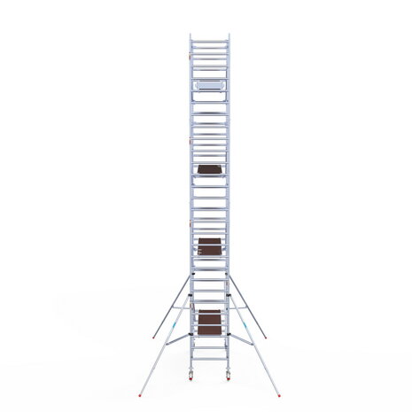 Rolsteiger Standaard 90x250 9,2m werkhoogte carbon vloer + dubbele voorloopleuning