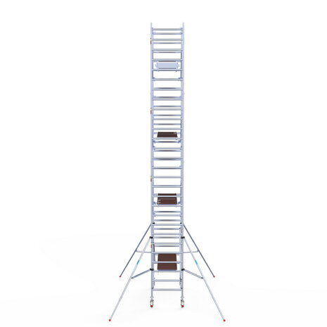 Rolsteiger Standaard 90x190 9,2m werkhoogte carbon vloer + dubbele voorloopleuning