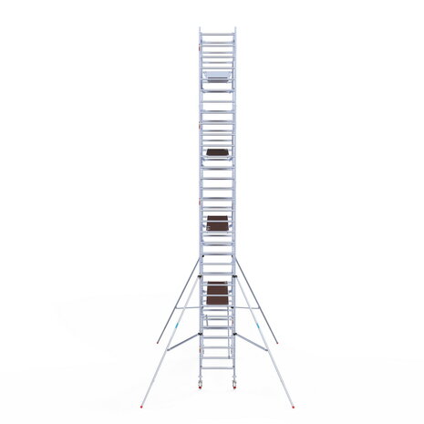 Rolsteiger Standaard 90x305 10,2m werkhoogte carbon vloer + dubbele voorloopleuning