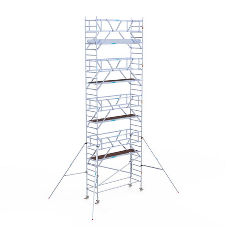 Rolsteiger Standaard 90x305 10,2m werkhoogte carbon vloer + dubbele voorloopleuning