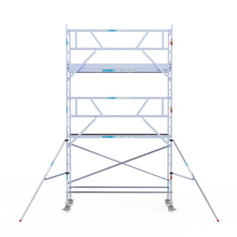 Rolsteiger Standaard 90x305 6,2m carbon vloer werkhoogte + enkele voorloopleuning