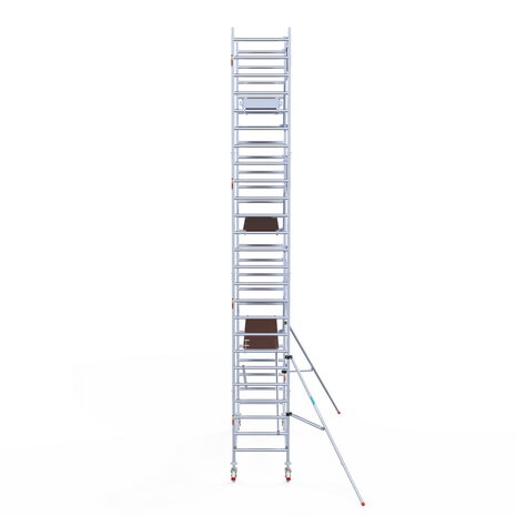 Rolsteiger Standaard 90x305 8,2m werkhoogte carbon vloer + enkele voorloopleuning