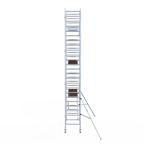 Rolsteiger Standaard 90x250 8,2m werkhoogte carbon vloer + enkelzijdig voorloopleuning