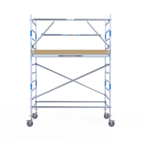 Rolsteiger Alumexx Extra 135x250 4,2m werkhoogte tegen de gevel