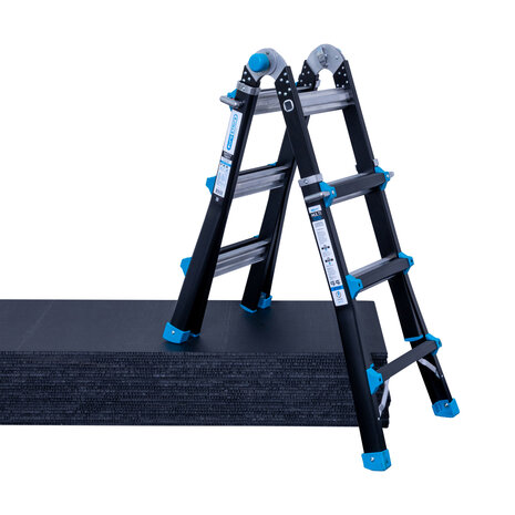 Professionele vouwladder Eurostairs 4x3