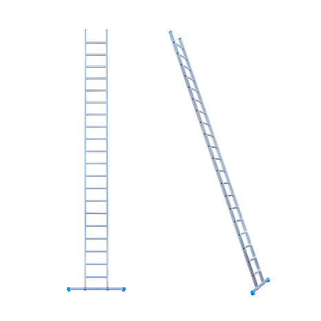 Eurostairs Ladder enkel recht 1x20 sporten