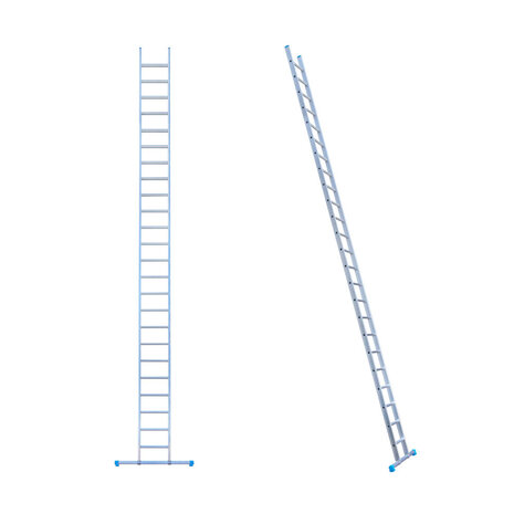 Eurostairs Ladder enkel recht 1x24 sporten