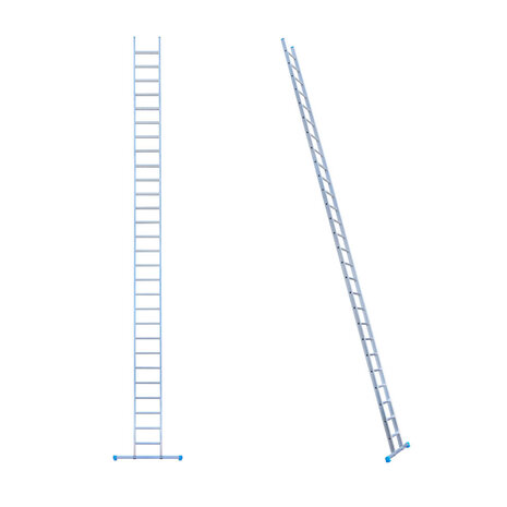 Eurostairs Ladder enkel recht 1x28 sporten