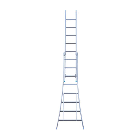 Eurostairs Reform ladder dubbel uitgebogen 2x8 sporten