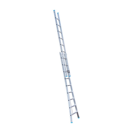 Eurostairs Reform ladder dubbel uitgebogen 2x9 sporten