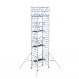 Rolsteiger Standaard 135x190 9,2m werkhoogte dubbele voorloopleuning