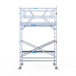 Rolsteiger Standaard 135x250 5,2m werkhoogte carbon vloer dubbele voorloopleuning