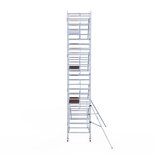 Rolsteiger Standaard 135x190 8,2m werkhoogte carbon vloer + enkele voorloopleuning