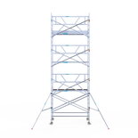 Rolsteiger Standaard 135x250 8,2m werkhoogte carbon vloer + enkele voorloopleuning