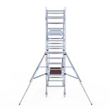 Rolsteiger Standaard 90x190 5,2m werkhoogte carbon vloer + dubbele voorloopleuning