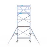 Rolsteiger Standaard 90x190 6,2m werkhoogte carbon vloer + dubbele voorloopleuning