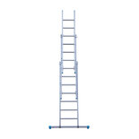 Eurostairs Reform ladder driedelig recht 3x7 sporten