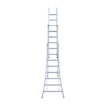 Eurostairs Reform ladder driedelig uitgebogen 3x8 sporten