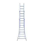 Eurostairs Reform ladder driedelig uitgebogen 3x9 sporten