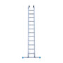 Eurostairs Reform ladder dubbel recht 2x12 sporten + gevelrollen