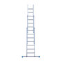 Eurostairs Reform ladder driedelig recht 3x7 sporten