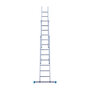 Eurostairs Reform ladder driedelig recht 3x8 sporten