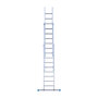 Eurostairs Reform ladder driedelig recht 3x9 sporten