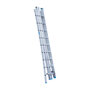 Eurostairs Reform ladder driedelig uitgebogen 3x9 sporten